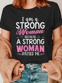 Women T-Shirts - Black - View 1