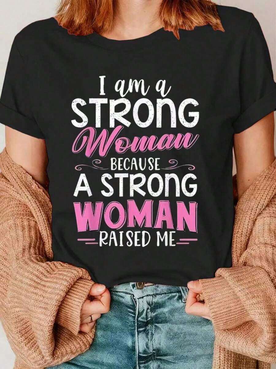 Women T-Shirts - Black - View 1