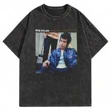 Retro 100% Cotton T-Shirt For Men And Mature Women, Harajuku Style, Short Sleeve, With The Phrase 'I Am Fernando Alonso' - 黑色 28 - 查看 1