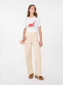 Women T-Shirts - White - View 2