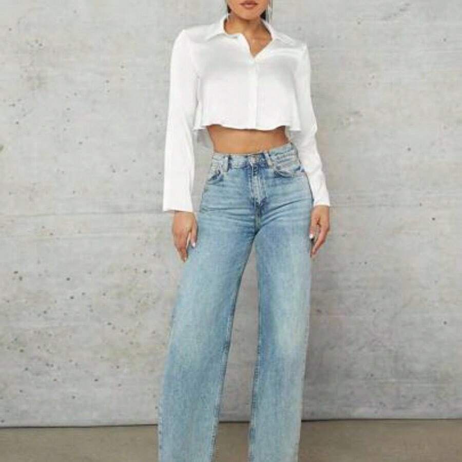 Women Blouses & Shirts - 白色的 - 查看 1