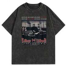 T-Shirt, Sematary T-Shirt, Designer Clothing For Men, New Arrival Tops & Tees, Short Sleeve, Crew Neck, New Arrival, Harajuku Style - 黑色 35 - 查看 1