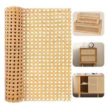 16-Inch Wide Natural Rattan Webbing 40-Inch Long (3.3 Ft.) Rattan Webbing Rolls For Furniture,Chairs, Cabinets,Ceilings - Single Piece - View 2