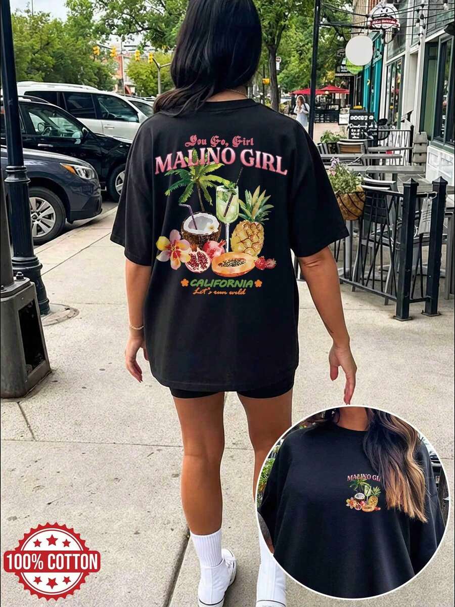 Women T-Shirts - Black - View 1