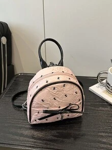 这款时尚甜美的蝴蝶结背包设计独特，适合各种场合，功能多样，足以满足各种需求。无论是户外活动、玩耍、通勤等等，它都是理想之选，也是送给青少年的完美礼物。 - 彩色 - 查看 11