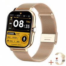 K-TOUCH GT20 Fitness Smartwatch – Step Tracker, Sports Activity, Touchscreen & Bluetooth Calling Smart Band - Diamond + Silicone - View 2