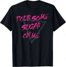 Defa Leppard - Pour Some Sugar On Me Camiseta - Negro - Ver 1