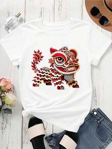Women T-Shirts - White - View 2