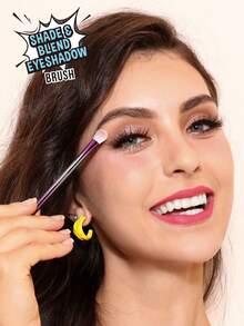 Misslyn Make-up Pinsel, langanhaltende Farbsättigung, EINFACHE & PRÄZISE ANWENDUNG, ultraweiche Materialien, LEICHT MITZUNEHMEN, synthetische Borsten Material, weich und seidig anzufühlen, Mehrfachanwendung, gute makellose Make-up für Puder, Flüssig, Creme, Rouge Kosmetik, KEIN AUSFALL - Pink - Übersicht 2