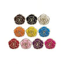 1pc Rose Flower Purse Hanger, Portable Table Edge Bag Hook, No Glue Stable Gravity Hook, Decorative Handbag Holder For Office, Restaurant, Travel And Daily Use - Roses - View 7