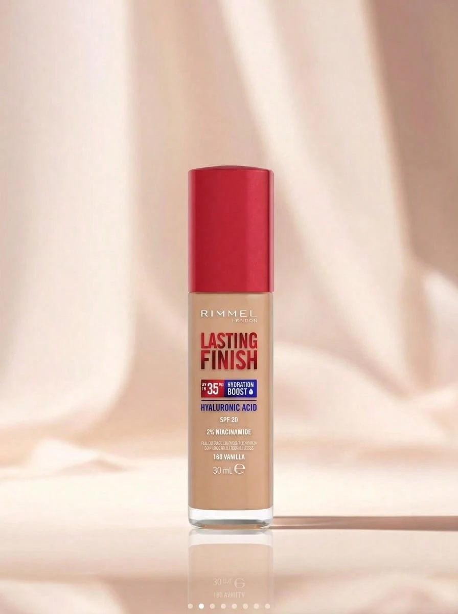 Rimmel أساس ماكياج دائم لمدة 35 ساعة 160 فانيليا 30 مل - 160 فانيليا - مشاهدة 1