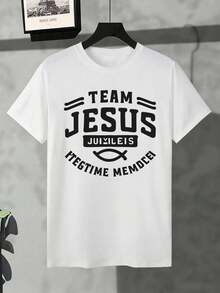 T-shirts i stora storlekar för män - Vitt - Visa 2