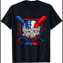 Baseball Life Style 101 Apparel Drip Baseball Unisex T-Shirt - Negro - Ver 1