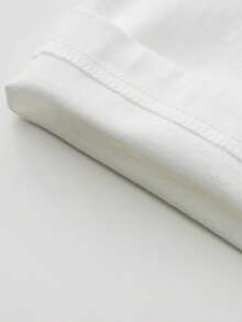 100% Cotton T-Shirt, Disney Print, Easy To Wear In Summer, Micro-Elastic, Breathable, Outdoor Holiday Sports. - 白色 - 查看 4