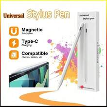 Bút cảm ứng Android, tương thích với máy tính bảng Galaxy Tab A11+/A11/A9/A9+/A8/A7, bút cảm ứng hình bút chì S Pen, màu trắng. - Nhiều màu - Xem 4