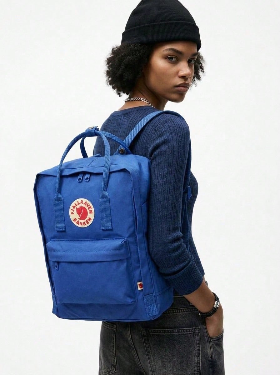 Fjallraven Kanken 16'' mochila Cobalt Blue Unisex F23510 571 - Azul de cobalto - Ver 1