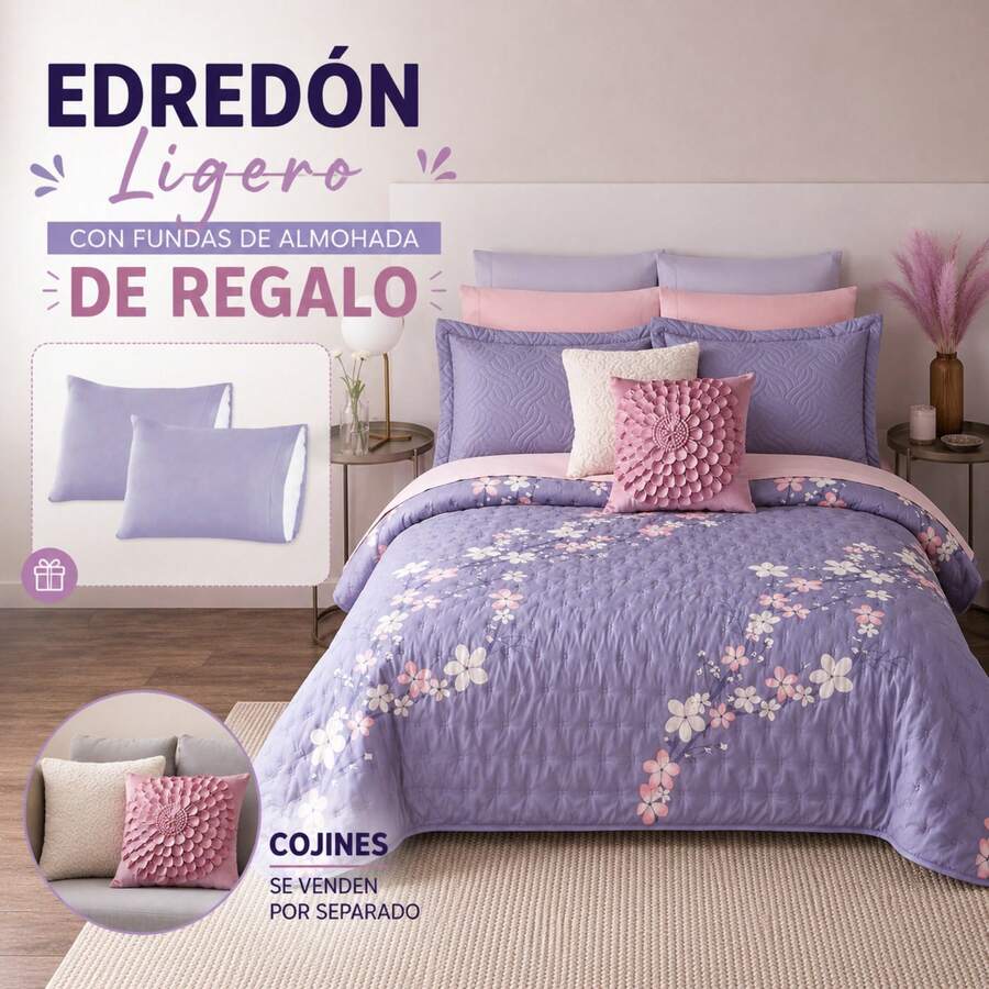 Neo Comforter Set With Pillowcases Included BEUTTY HOME - ABBIE - View 1