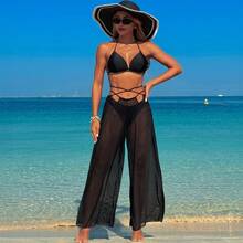 New 2026 Swimsuits For Adult Women, Three-Piece Hot Spring Bathing Suit, Bikini Bathing Suit. - 黑色套裝 - 查看 12