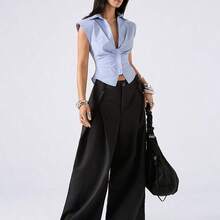 Women Blouses & Shirts - 橄欖綠 - 查看 7