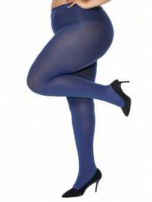 Multiple Colors Velvet Tights/Stockings - Plus Size High Stretch Warm Tights, Versatile Sexy For Winter Christmas, Family Parties, Formal W - Multicolor - View 33