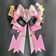 1 chiếc ghim cài áo hình nơ dễ thương Kawaii mới, có 22 lựa chọn màu sắc, dây chuyền hạt cườm giả dùng làm đồ thủ công, phụ kiện trang trí gậy phát sáng cho thần tượng, phụ kiện cosplay Otaku Lolita. - Nhiều màu - Xem 34