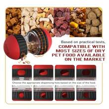 Dog Treat Dispenser Toy Interactive Dog Toys Dog Puzzle Toy For Smart Dogs With Adjustable Food Dispenser Suitable For Small-Medium And Large Breeds - như hình - Xem 3