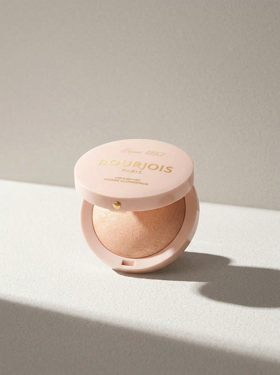 Bourjois Maxi Round Pot Highlighter 003 Champagne 7 G - 003 Champagne - View 1