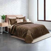 Neo Comforter Set With Pillowcases Included BEUTTY HOME - MOCCA - View 2
