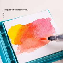 Languo Watercolor Sketchbook, Tear-Off Drawing Pad, 230gsm 50 Pages Mini Portable Art Painting Notebook - Single Piece - View 4