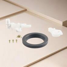 Durable 34100 Flush Valve Kit For RV Toilets, Leak-Proof Water Valve With Precision Seal, Quick Install For Camper Sanitary System Maintenance - White - View 11
