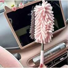 1pc Extendable Microfiber Car Duster Brush, Super Soft Cleaning Tool For Auto Interior & Home Use - A - View 13