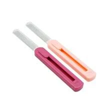 可攜式伸縮式指甲銼，高品質新設計美甲工具，耐用，適合居家使用與旅行，可用於手部與腳趾甲及足部清潔，情人節、國慶日、返校季、萬聖節、聖誕節和生日的完美禮物 - 彩色 - 查看 8