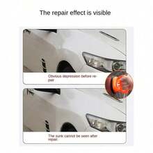 2/4PCs Mini Car Dent Repair Universal Puller Suction Cup Bodywork Panel Sucker Remover Tool Heavy-Duty Rubber For Glass Metal - 2pcs Black - View 4
