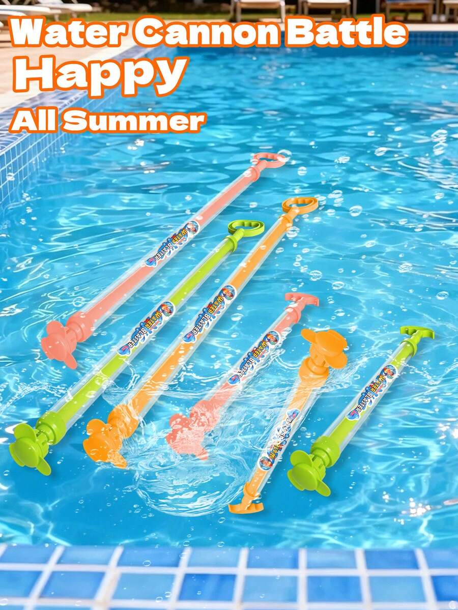 Summer Water Play Essential! Rotating Water Gun Takes Fun To A New Level. With Cool Rotating Water Outlet Design, The Nozzle Automatically Rotates During Spraying, Creating A 360-Degree Water Pattern - B - View 1