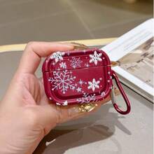Ốp bảo vệ màu đỏ rượu vang phù hợp tương thích với ốp sạc không dây Apple, chống trầy xước và chống sốc - Nhiều màu - Xem 2