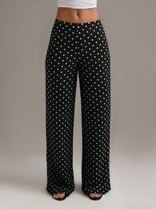 Black Polka Dots
