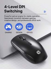 HP Ultra-Thin Wireless Keyboard And Mouse Set, Mini And Portable, Power-Saving With Automatic Sleep Mode, Silent Ultra-Thin Keyboard, Suitable For Laptops, Desktops, Office And Home Use. - View 5