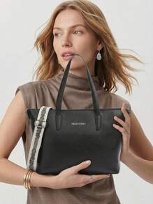 Valentino Zero Re Women Shoulder Bag Black - Black - View 1