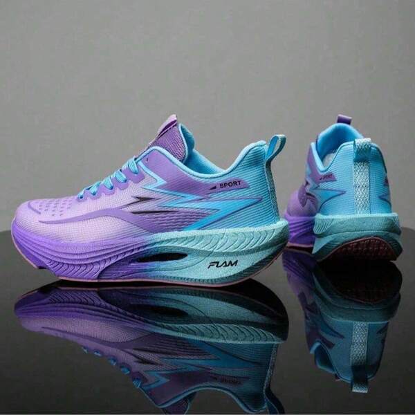 Lightweight Breathable Mesh Unisex Athletic Sneakers, Versatile Running Shoes