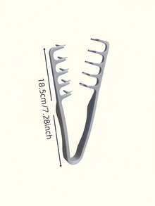 Fluffy Texture Hair Comb, Non-Slip Grip, Root Volume Lift, Seamless Blending, Fine Serrated Teeth, Suitable For All Hair Types (Straight/Wavy/Curly/Coily), Perfect For Bangs, Updos, Daily Styling, Salon And Home Use, Hair Comb, Texture Styling Comb - A - View 11