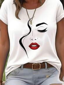 Women T-Shirts - White - View 1