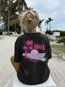 Women T-Shirts - Black - View 3