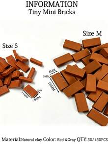 50/150pcs Miniature Sandbox 3D Model Landscape Building Blocks, Portable Simulation Bricks Suitable For Hobbyists And Educational Engineering Skill Training - Camel - View 2