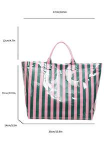 2026 New Fashion Large Capacity Shoulder Bag For Women, Stylish Tote Bag For Shopping And Casual Use - Green - View 8