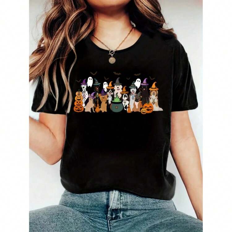 Women T-Shirts - Black - View 1