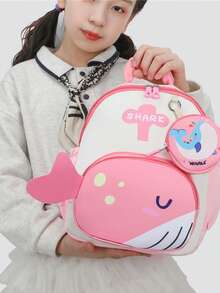 Cute Cartoon Dinosaur Backpack, Lightweight Small Backpack For Kindergarten Kids, Suitable For School, Travel And Play - A - View 9