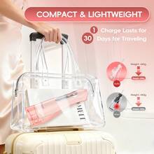Mornwell D52 便攜式無線水牙線套裝，300ML 水箱，6 個噴嘴，3 種模式，USB 充電式口腔沖洗器，適合旅行與牙套護理 - 彩色 - 查看 5