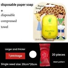 1 Set Portable Disposable Soap Paper Sheets, Convenient Travel Hand Washing Soap Sheets, Essential For Outdoor Camping, Hiking, Schools, Offices, Restaurants And Public Places - One Size Fits All - View 19