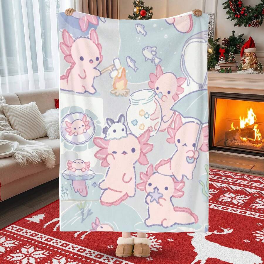 Sofa Blankets, Throw Blankets & Nap Blankets - 彩色 - 查看 1