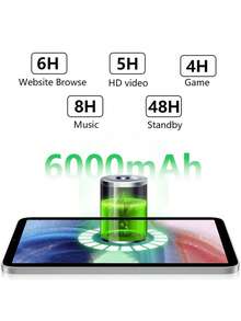 Qetupa 10.1 吋 Android 15 平板電腦，T606 八核心 1.6GHz 處理器，4GB RAM + 128GB ROM，802.11ax WiFi 6 2.4G + 5G，藍牙 5.0，Incell FHD (1920x1200) IPS 觸控螢幕，5MP + 8MP 雙鏡頭 - 查看 5